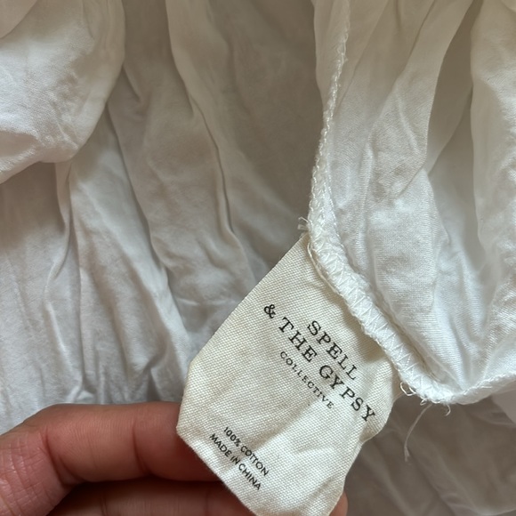 Spell white cotton dress - Picture 4 of 6